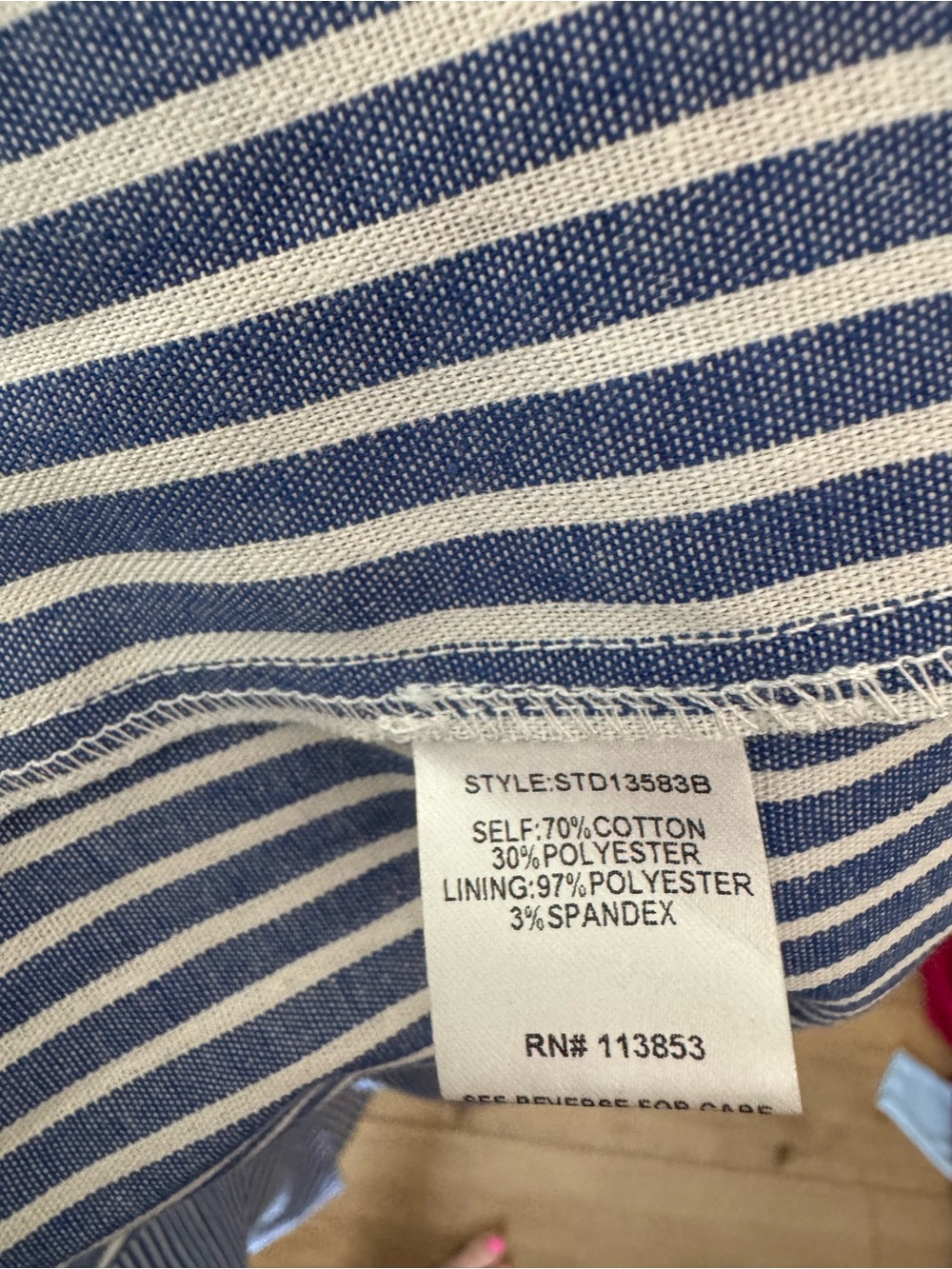 Sugarlips Sandy Striped Evianna Flutter Maxi Dress Size XL new with tags - Picture 10 of 10